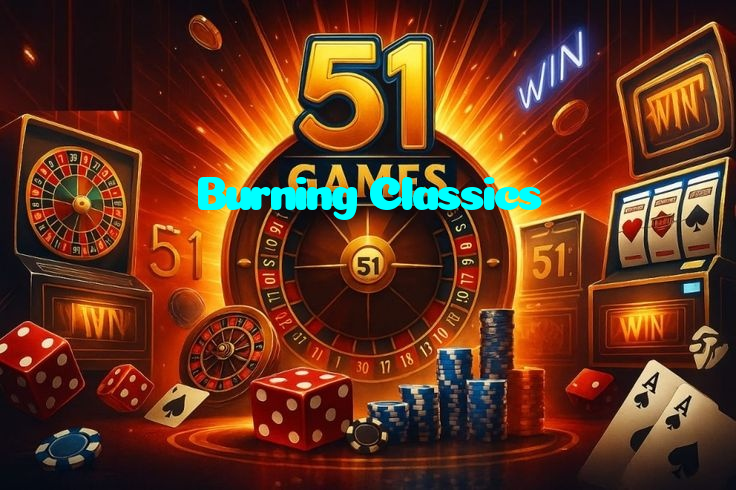 Burning Classics casino presented on mobile device in Pakistan with slots and live games